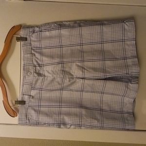 Pro Series black/white plaid shorts sz 36